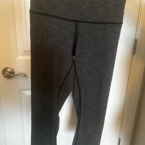 Lululemon Gray High-Waisted Leggings